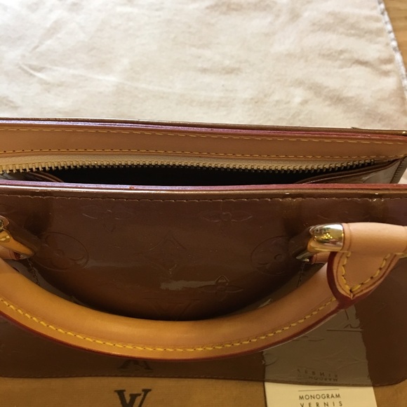 Louis Vuitton Mini Forsyth Bronze Vernis Leather - Picture 7 of 8